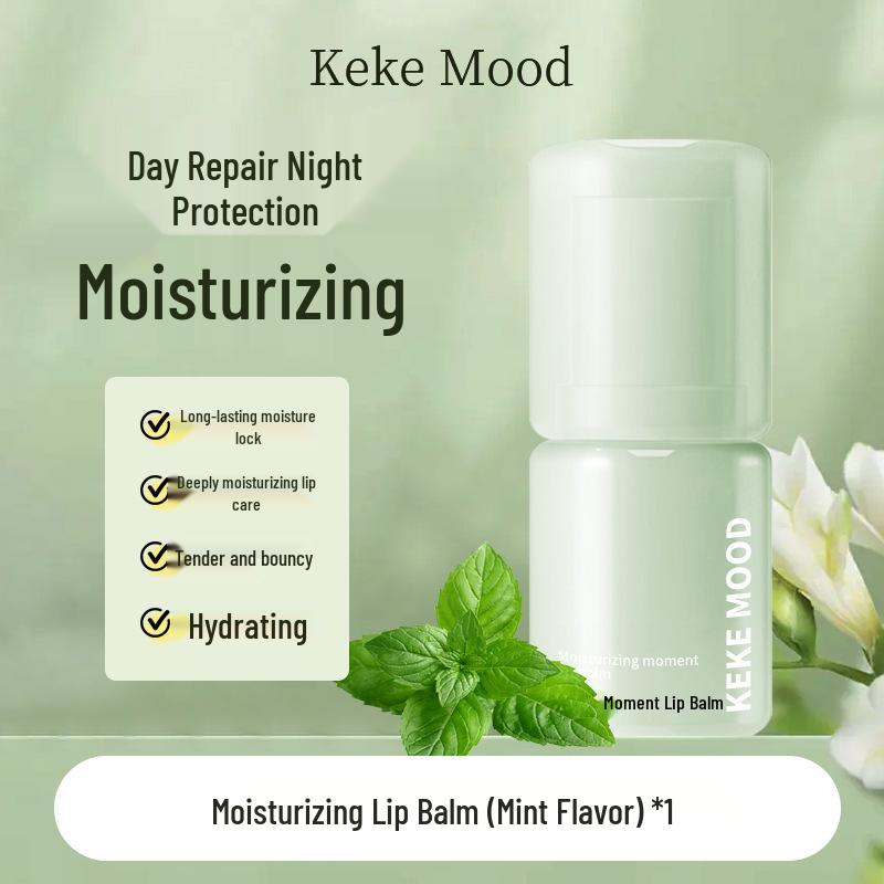 KEKEMOOD Moisturizing Lip Balm: Hydrates and prevents dryness and chapping, perfect for autumn and winter.