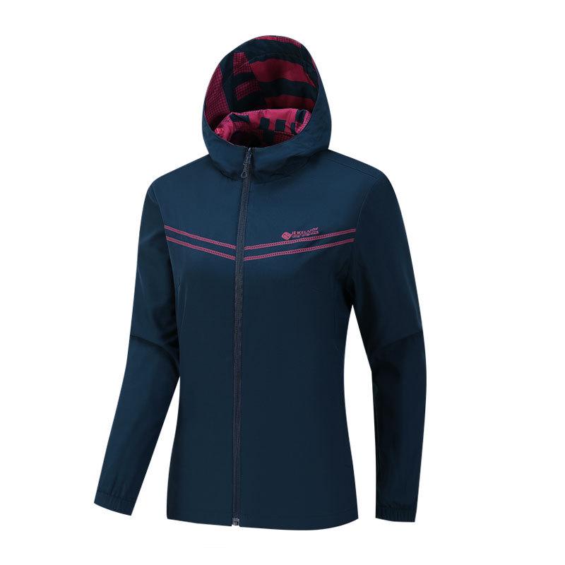 

Women s Reversible Hooded Outdoor Windbreaker for Camping & Travel 3XL