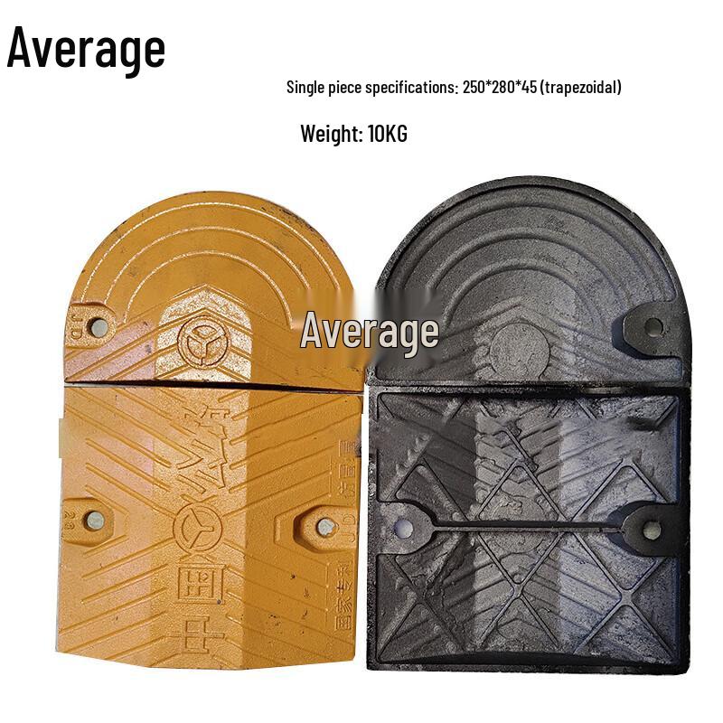 Прочный литой стальной лежачий полицейский