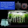 Air Pumps Rebuild Complete Diaphram Filter Screws Kit Replacement for HP80-0117 HP80-0110 HP80 HP60 CS103EL AS500