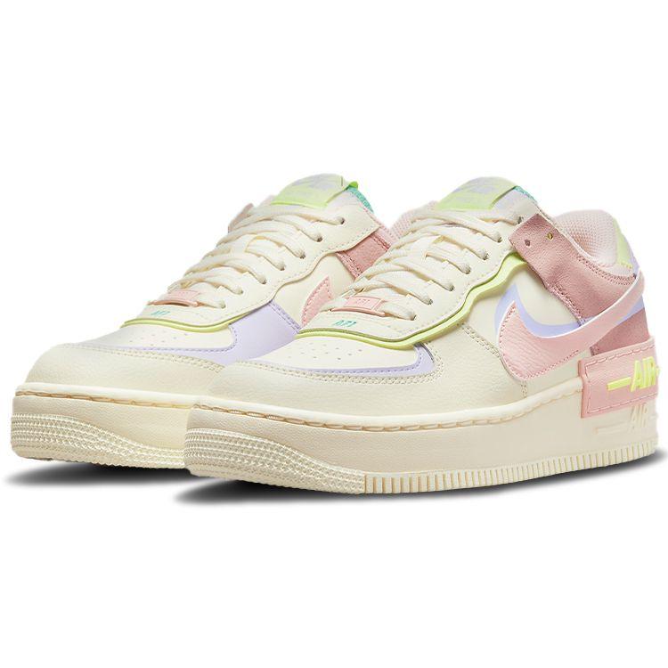 Nike Air Force 1 Shadow Cashmere Women Sneakers Cream Pure-Violet Pink-Oxford CI0919-700
