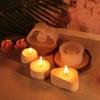 Resin Epoxy Candlestick Silicone Mold Candlestick Base Making Mould Candle Holders Casting Molds DIY Ornaments Moulds
