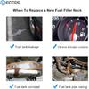 ECCPP Gas Fuel Tank Filler Neck Tube Pipe Hose Replacement For 2005 2006 2007 For Ford For F-350 For F-450 For F-550 Super Duty V8 6.0L Diesel Fuel