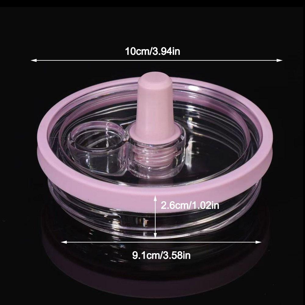 Scratch-proof Sealing Cup Cover Dustproof Replacement Fit Ice Cup Lids Water Cup Accessories Straw Lid for 30oz Cup/Tumbler