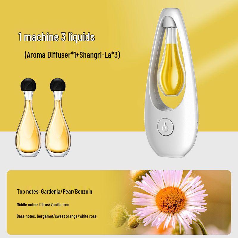 Charcoal Era Automatic Scent Diffuser & Air Freshener Kit