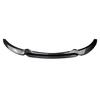 Gloss Black Or Carbon Look Car Front Bumper Lip Splitter For BMW 1 Series E82 E88 2008-2013 Bumper Canard Lip Splitter Body Kit