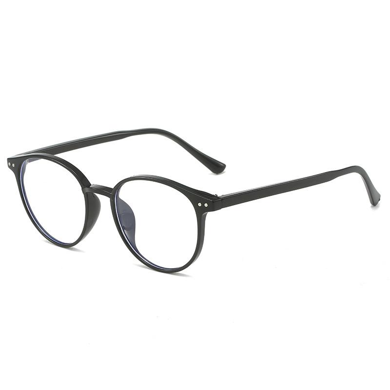The Same Anti-Blue Flat Mirror Fashionable Plain Men'S And Women'S Glasses Frame Can Be Matched With Myopia