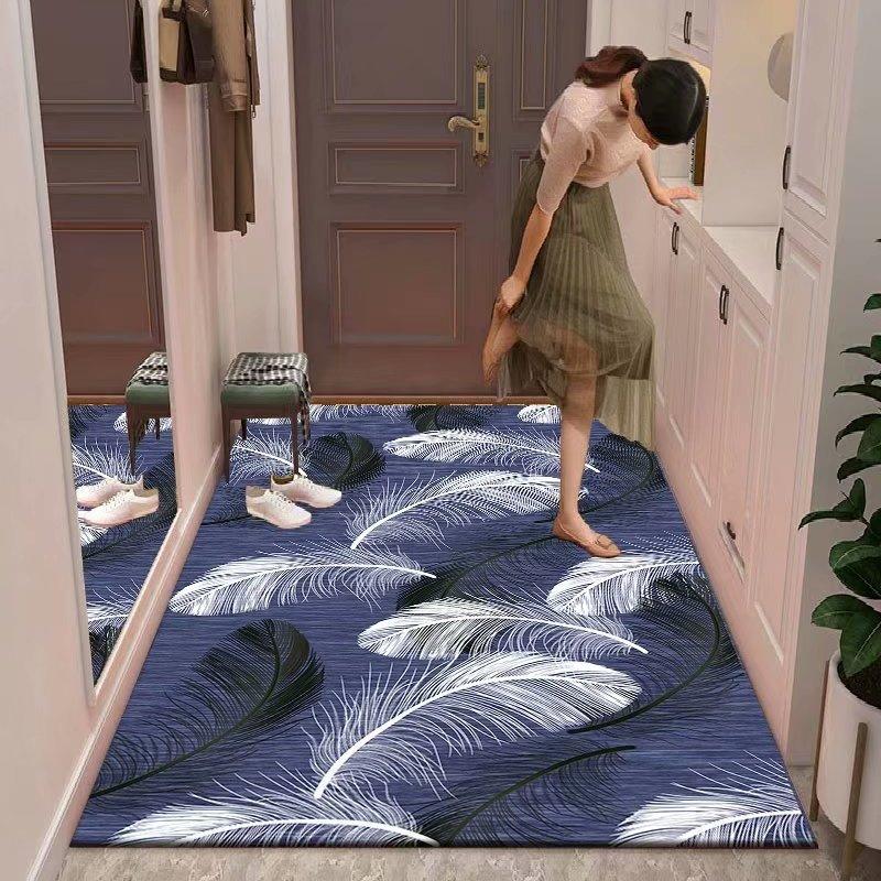 

Ковер Простой ковер для коридора Длинный ковер для прихожей Торговый центр отеля Свадебный зал Дорожки Напольный коврик Кухонный коврик для прохода 80*160cm