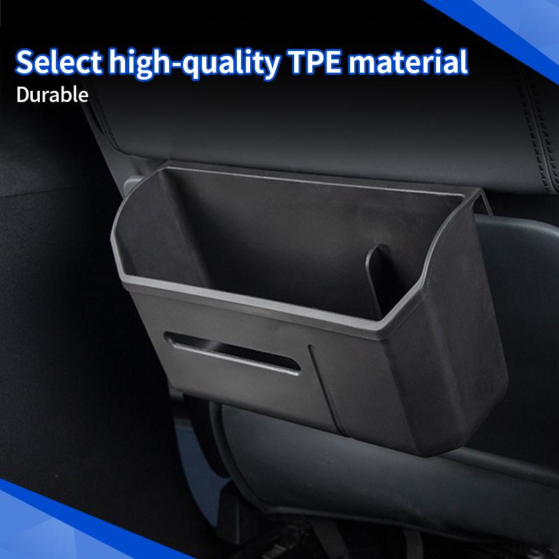 Storage Box Rear Seat Back For BYD Leopard 8 Denza B8 2025+ Cup Holder Tissue Storage Box Interior Upgrade Car Accessories