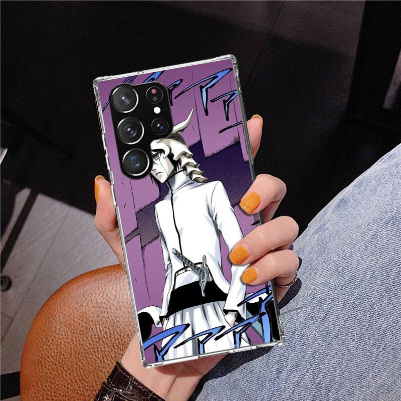 Bleach Ulquiorra Cifer 4 Phone Case For Samsung Galaxy S24 S25 Edge S26 Ultra S23 S22 S21 Plus S20 FE + Personalized Print Cover