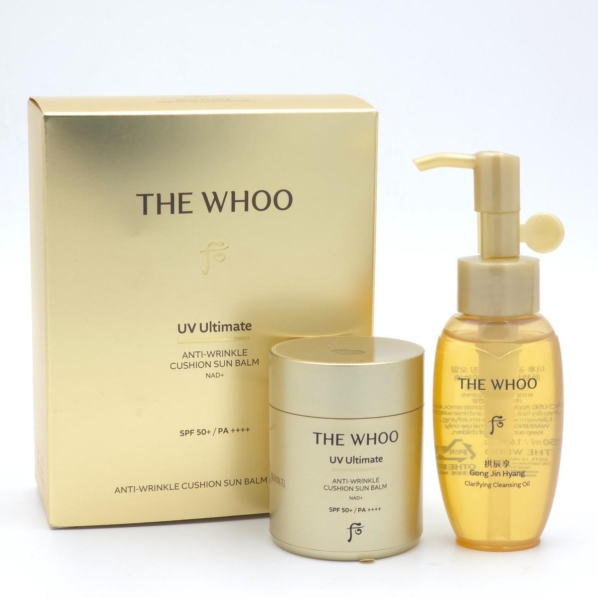 The History of Whoo Gongjinhyang UV Ultimate Anti-wrinkle cushion sun balm NAD+ / Moisturizing, Korean Cosmetics, Kbeauty