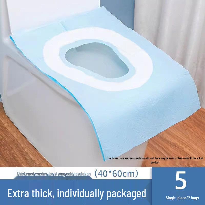 

Утолщенные клейкие одноразовые накладки на сиденье унитаза для послеродового периода и путешествий