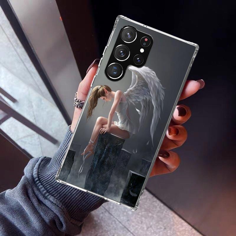 Ballerina Ballet Dancing Phone Case For Samsung Galaxy S23 S24 S25 Edge S26 Ultra S22 + S21 Plus S20 FE Cover Silicone Print She