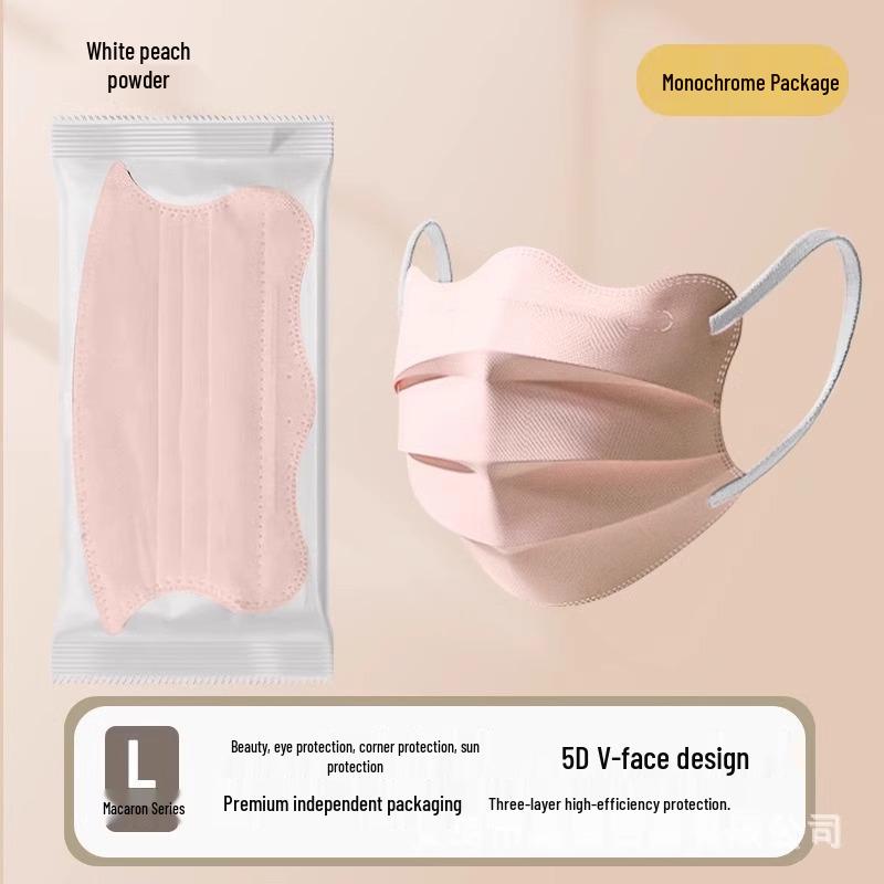 

Солнцезащитная маска для похудения Butterfly для женщин - 2025 Новинка Тонкая Белая, Одноразовая Защита уголков глаз для более узкого лица 50 Pieces