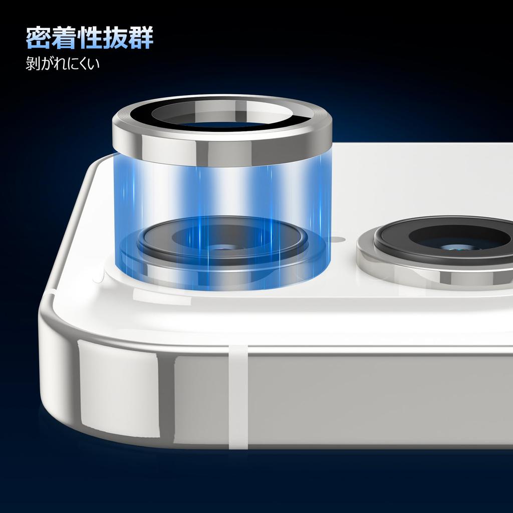 Podick Camera Film for iPhone Plus Camera Cover 9H Tempered Glass Aluminum Alloy for iPhone Plus Camera Protection Scratch Resistant Shockproof High