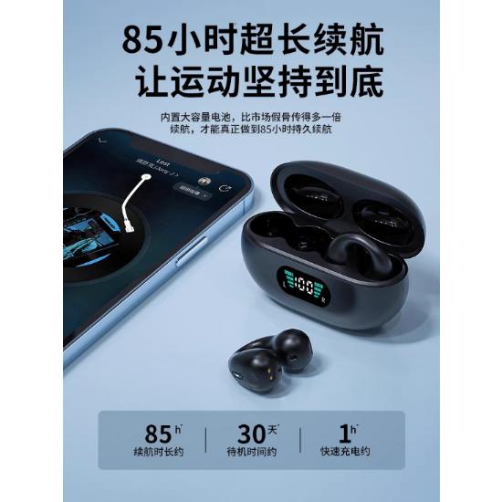 

Bone conduction Bluetooth headset белый