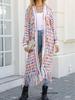 New Spring Arrivals Oversized Ruffled Long Cardigan Sweater Women's  Fashion
