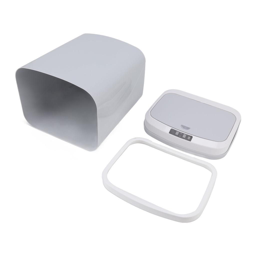 Automatic Trash Can Household 16L Automatic Electric Intelligent Induction Trash Can for Kitchen