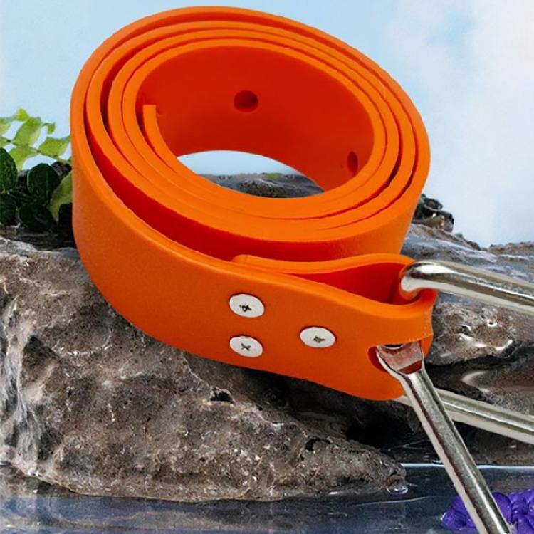 Cintura porta piombi in silicone per immersioni con fibbia Cintura porta piombi regolabile per immersioni Cintura porta piombi per snorkeling per immersioni subacquee