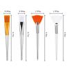 3/4Pcs Practical Facial Brushes Makeup Brushes Soft Portable Cosmetic Tools
