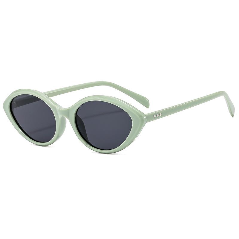 

Vintage Oval Sunglasses Women Fashion Retro Female Sun Glasses New Trendy Luxury Brand Designer UV400 Lady Shades Eyewear Lentes as picture