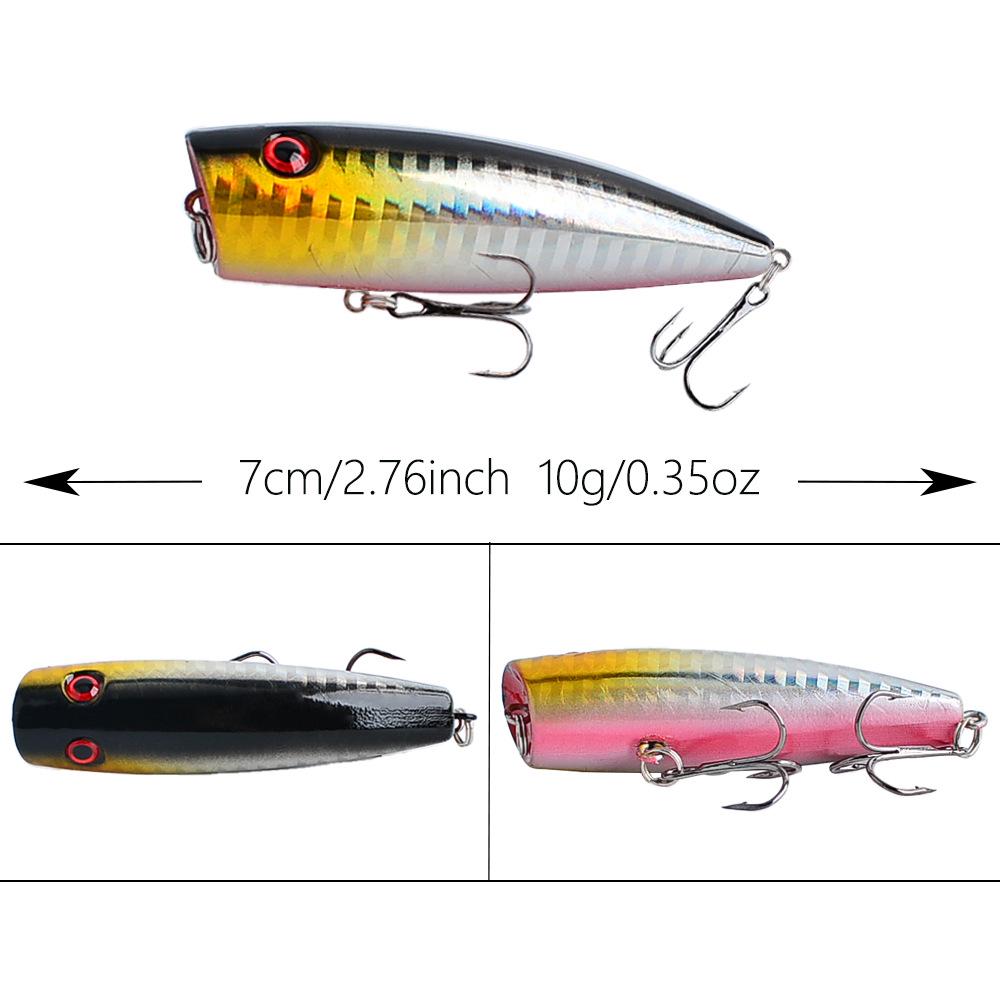 Japanese Style Big Splash Surface Floating Noise Wave Crawling Lure - Bionic Plastic Fishing Tackle.