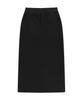 Malittepeulangsowajeobeo W Classic Logo Sweat Long Skirt Black Black