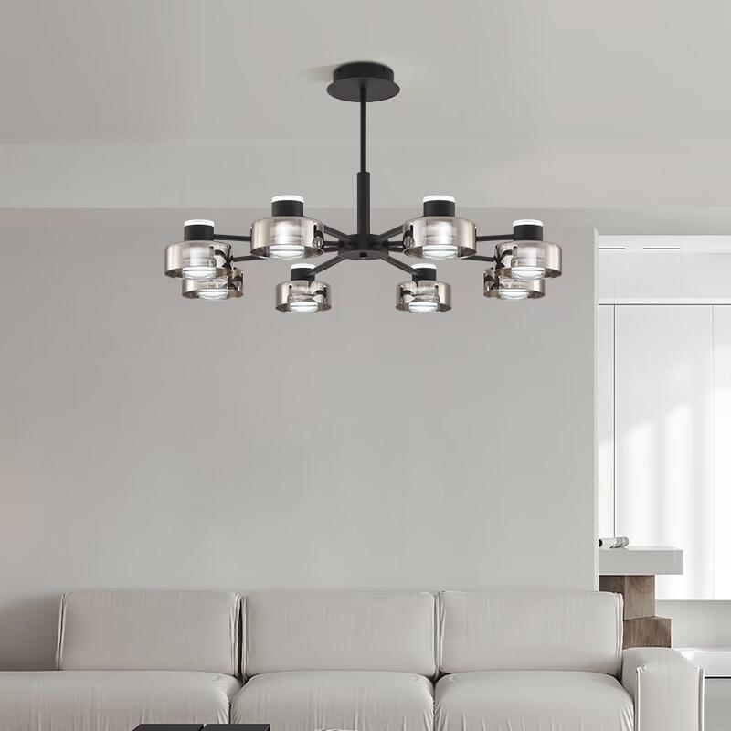 Mengpao Modern 10-Head LED Chandelier
