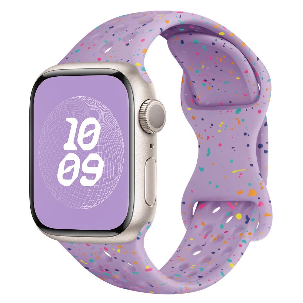 Original Silicone Strap For Apple Watch Band 46mm 44mm 45mm 40mm 41mm 38mm 42mm Correa Breathable iWatch Series11 10 9 8 SE3 7 6 Ultra 2 49mm