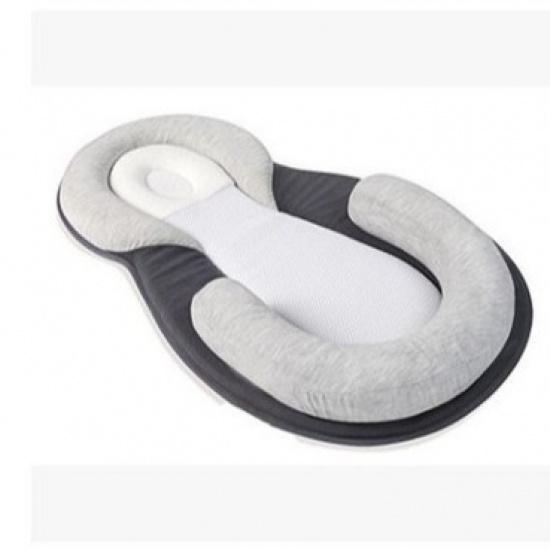 Baby Shaping Pillow, Comfortable Anti-head Tilt Pillow for Babies, Breathable Memory Foam