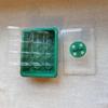 Gardening Seedling Tray Set: 6-Hole & 12-Hole Trays with Air Vents and Switchable Lids - 3 Pieces