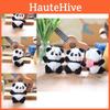 Cute Panda Plush Backpack Charm And Soft Stuffed Toy With Keychain Multi Colors