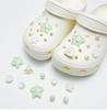 Crystal Pearl Shoe Charms for Clogs Compatible with Hole Shoes Decorative Accessories for Casual Footwear Durable Lightweight Design