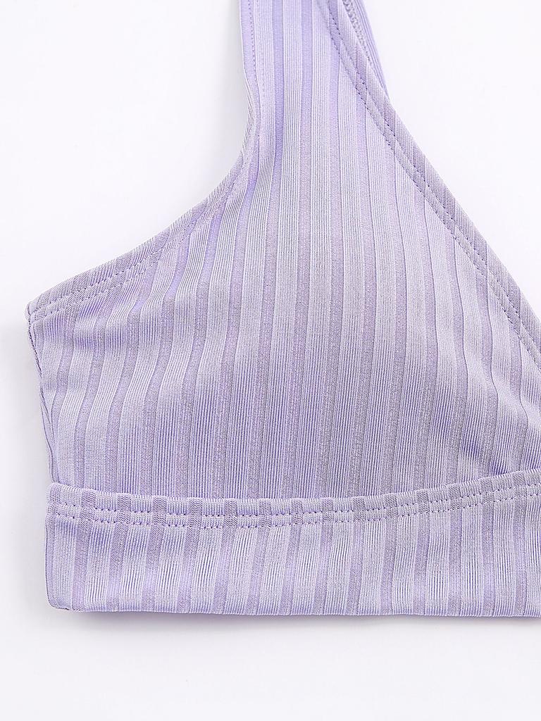 2023 Spring and Summer Ladies Sexy V-neck Pit Strip Bikini High Waist Split Swimsuit