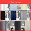 Waterproof Color Solid Polyester Shower Curtain Hooks Set For Bathroom Decor