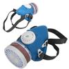 Half Face Facepiece Self Priming Filter Mouth Muffle Toxic Gas Protection for Benzene Carbon Tetroxide Gasoline