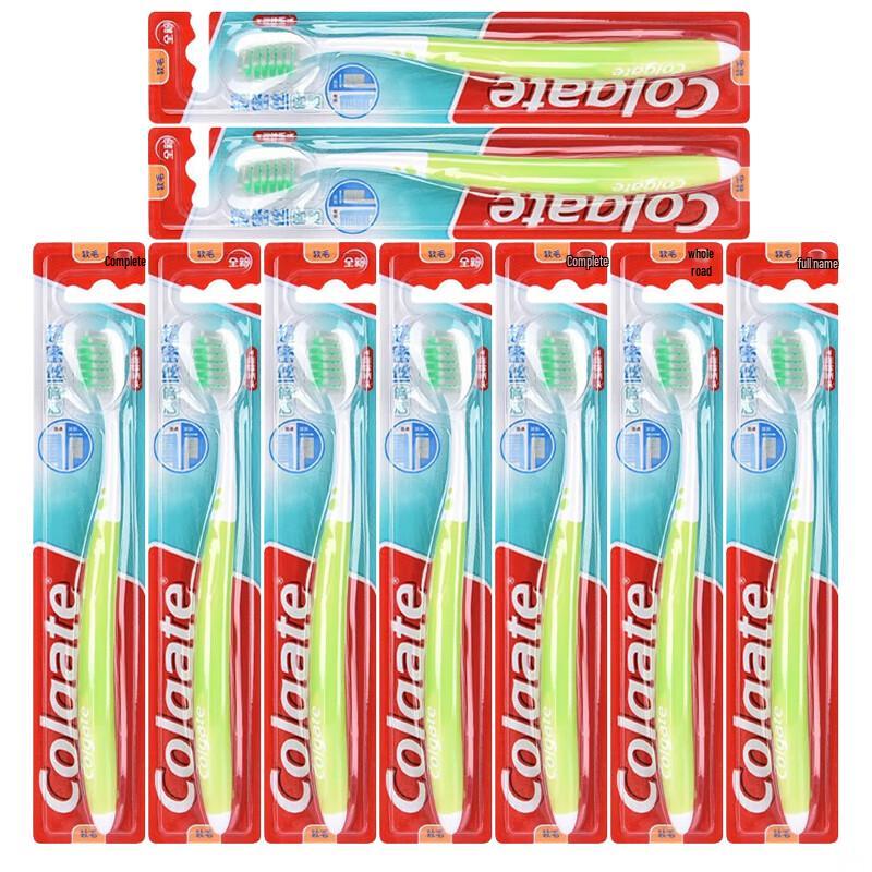 Colgate Super Dense Bristle Toothbrush 9-Pack