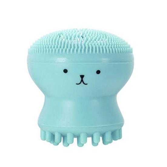 Face Brush Soft Silicone Facial Cleanser Sensitive Skin Deep Pore Cleansing Exfoliating Massage Brush Heads Waterproof Skincare Tool