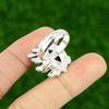 Natural Ruby Zoisite Gemstone 925 Silver Multi Stone Adjustable Ring For Women