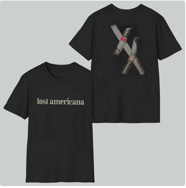Футболка унисекс Machine Gun Kelly MGK Lost Americana Tour 2025 2026 L