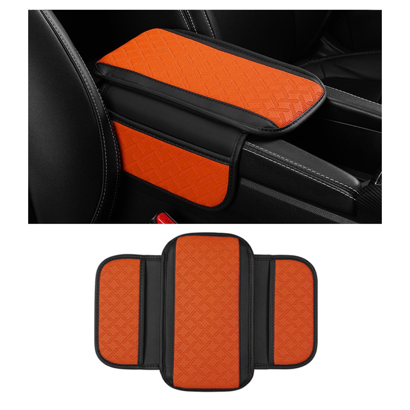 

Подлокотник, Подходит для автомобилей, Honda Vezel, Freed, N-Box, Step Wagon, CR-V, CR-Z, Odyssey, Fit, One Size оранжевый