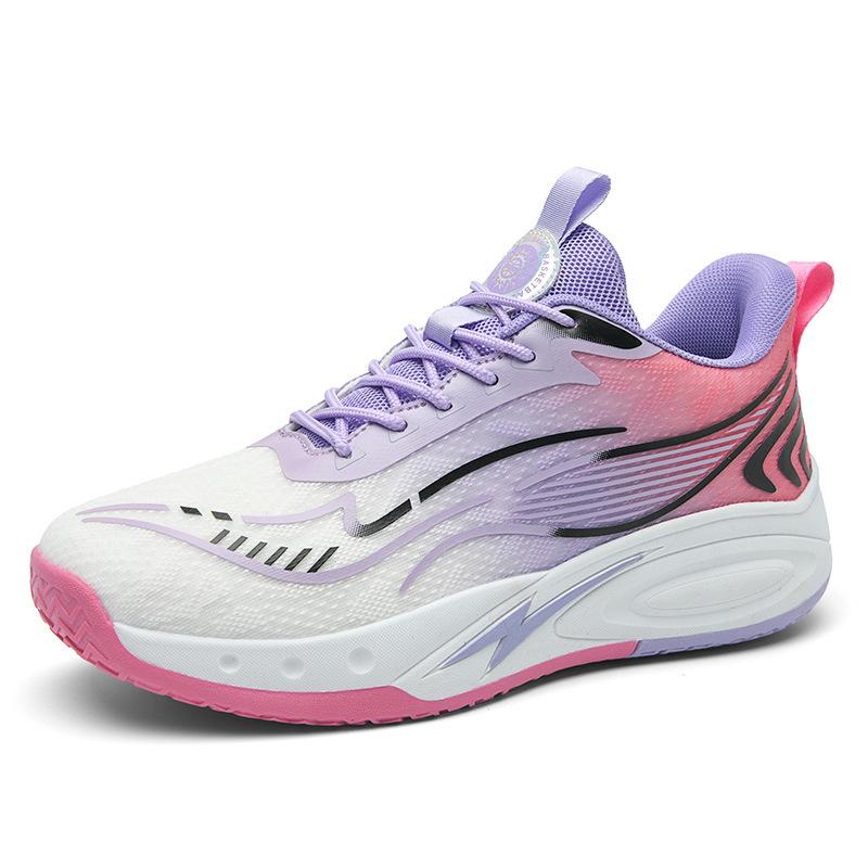 Mandarin Duck Color Basketball Shoes New Casual Shoes Outdoor Running Shoes Rubber Sole Cement Ground Actual Combat Youth Sports Shoes