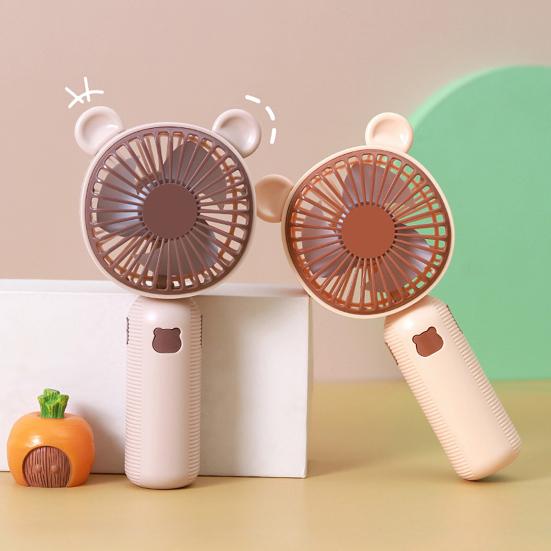 Mini Ventilatore Portatile 100 Velocità Piccolo Potente Carino Portatile Leggero Ricaricabile USB Ventilatore Personale Raffreddante per Viaggio Ufficio Casa
