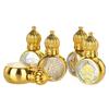 10Ml Portable Essential Oil Roller Bottle Gold Crown Shape Perfume Bottles