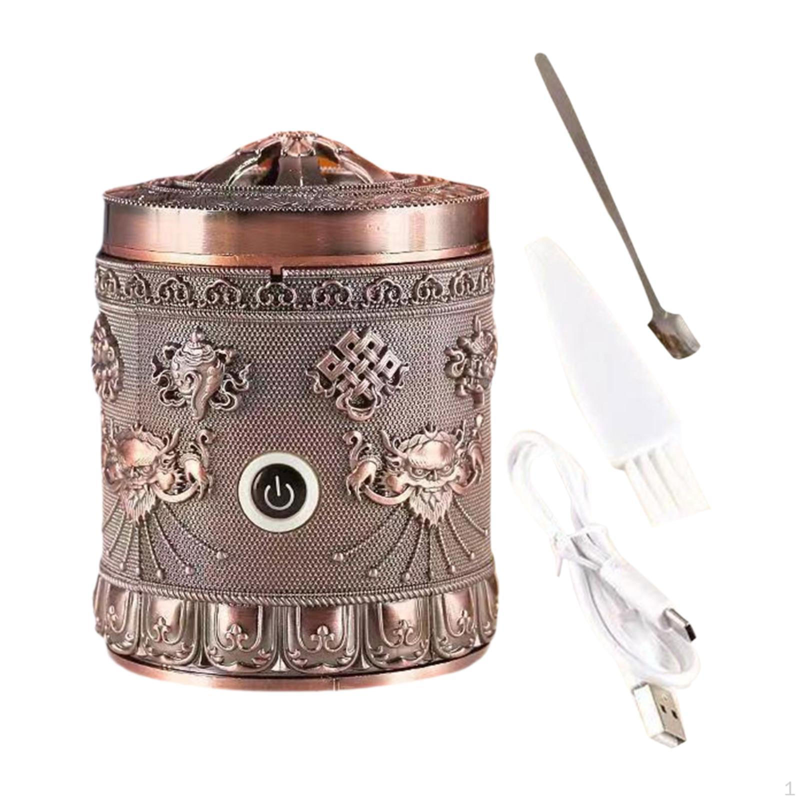 

Курильница из сплава в подарок, функция автоматического отключения и быстрого нагрева Copper Red