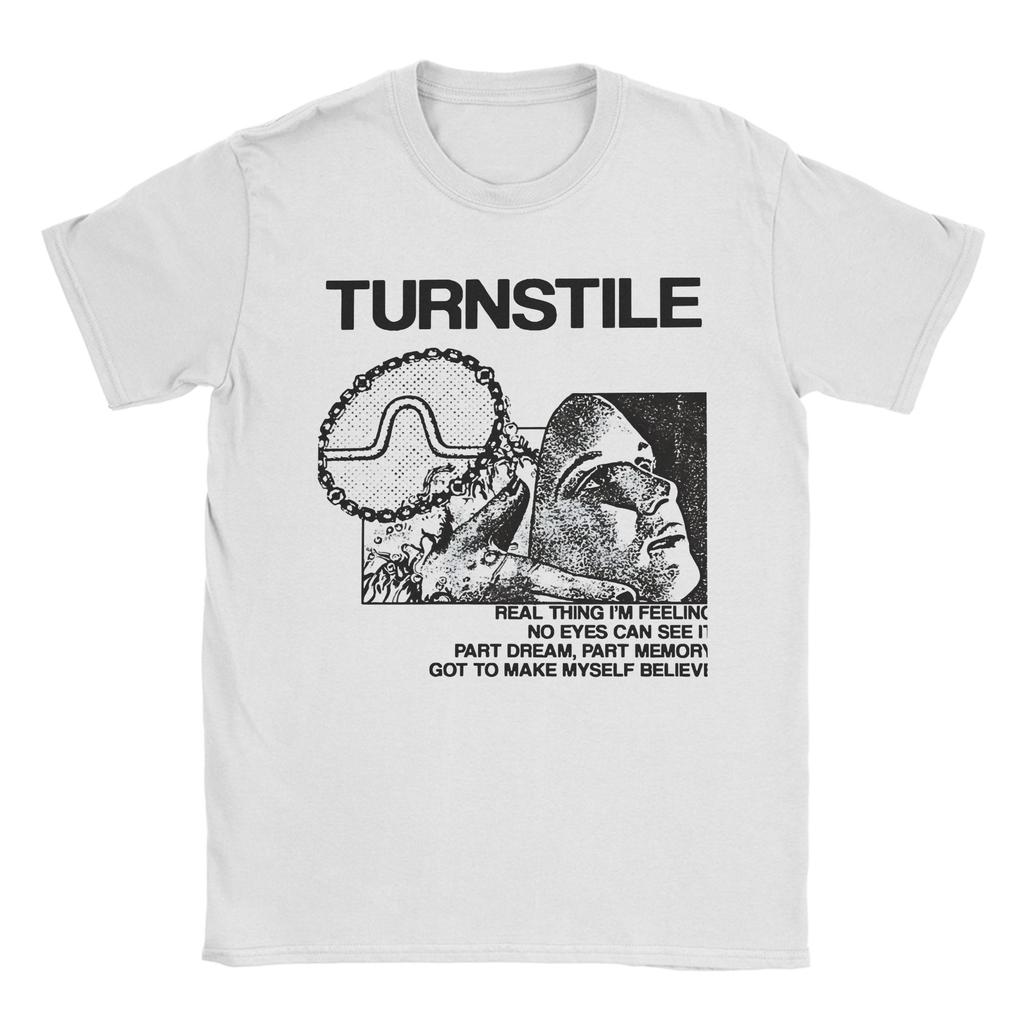 Men Women Graphic Printing Turnstile band T Shirt Tee 100% Cotton  T-shirts Clothing