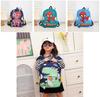 Adorable New Cartoon Anime Kids Backpack For Boys And Girls Aged 3 To 6 Years