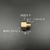 1/4" 1/2" BSP M10/14/16/20 Brass Reducer Bushing Pipe Fitting Coupler Connector Adapter For Pressure Gauge