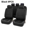4PCS/9PCS Car Seat Cover Breathable PU Leather Full Surrounded Seat Protector Universal Vehicle Seat Cushion For Most Cars