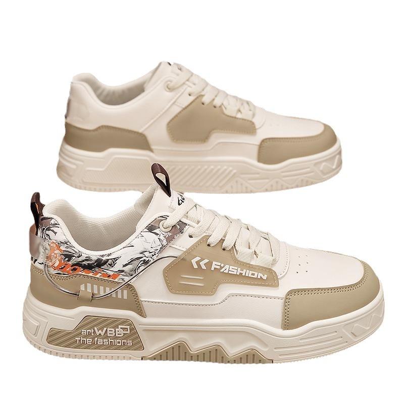 Autumn and winter ins tide college students sports and leisure low-top heightening board shoes